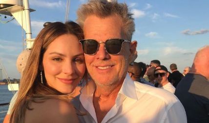 David Foster is married to Katherine McPhee. 